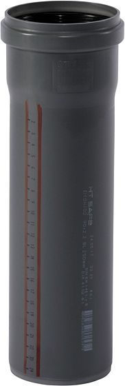 TUBE 90MM 0,25M MANCH.PP HT-SAFE OSTENDORF