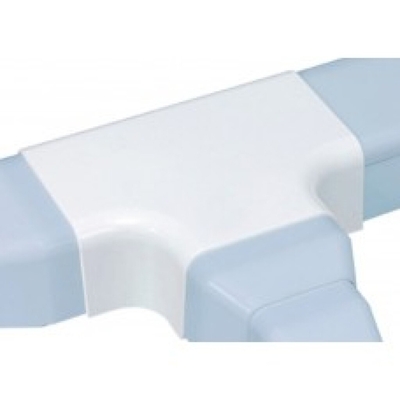 Té pour goulotte PVC