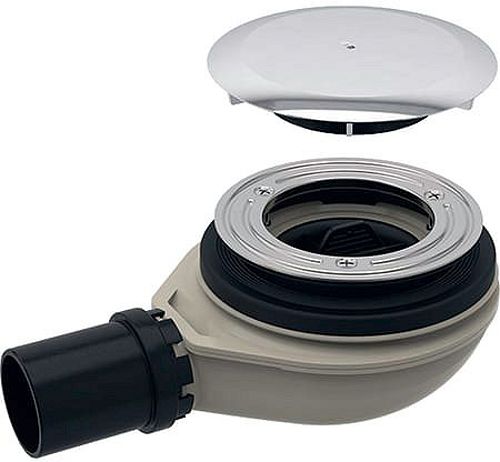 SIPHON POUR DOUCHE UNIFLEX GEBERIT 5,8CM-90MM-30l/m CHROME