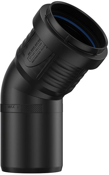 COUDE PP 45°MF 50MM NOIR