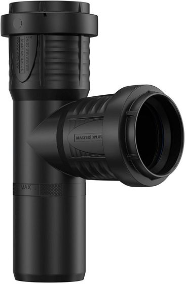 T PP 90°MFF 40-40MM NOIR