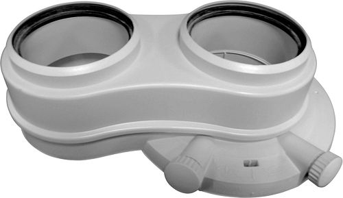 ADAPTATEUR 80/80 POUR ISOTWIN-THEMAFAST-THEMAPLUS-THEMA CONDENS AS BULEX