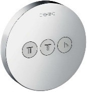 SET DE FINITION 3 ROBINET D'ARRET SELECT S HG CHROME