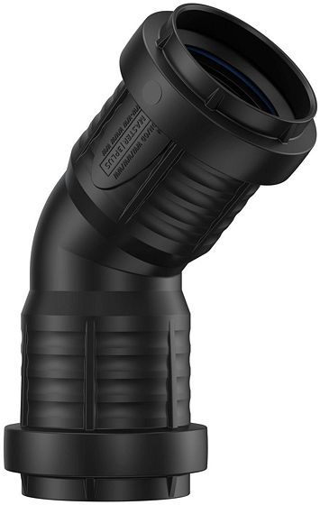 COUDE PP 45°.FF 40MM NOIR