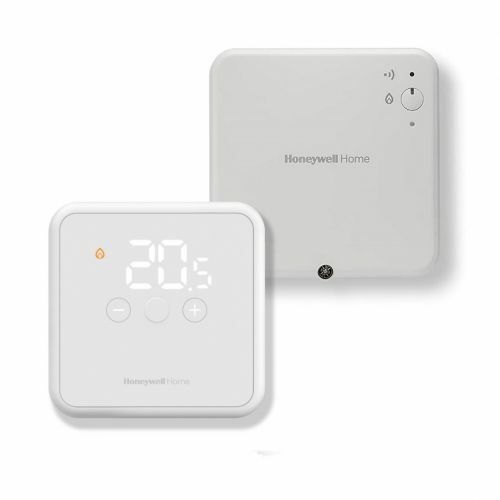 THERMOSTAT DT4R HONEYWELL ON/ OFF+RECEPTEUR SANS FIL BLANC