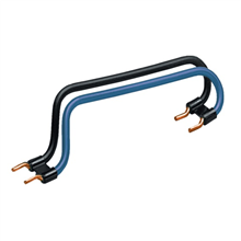 PONTAGE VERTICAL INTER-RANGÉES NOIR/BLEU