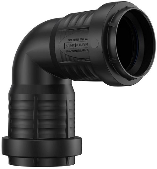 COUDE PP 90°.FF 40MM NOIR