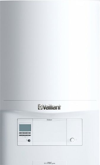 CHAUDIERE MURALE A GAZ A CONDENSATION AVEC ECS ECOTEC PRO VCW286/5-3 VAILLANT 8,6-25,9KW ERP A