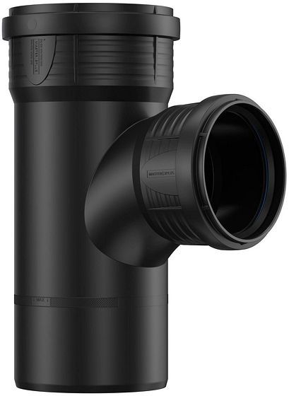 T PP 90°MFF 110-90MM NOIR