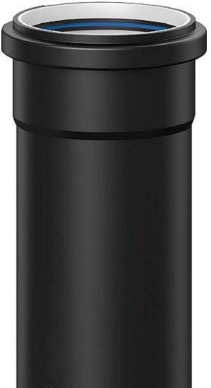 TUBE NOIR PP 50MM LONGUEUR2M MANCHONÉ