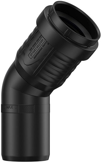 COUDE PP 45°MF 32MM NOIR