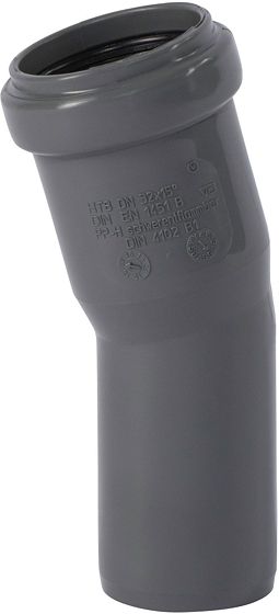 COUDE 15° MF PP HT-SAFE 40MM OSTENDORF