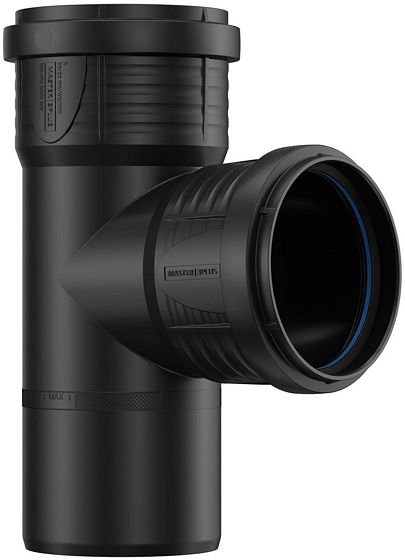 T PP 90°MFF 90-90MM NOIR