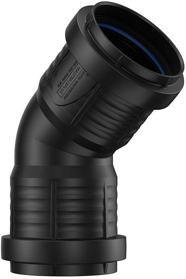 COUDE PP 45°.FF 50MM NOIR