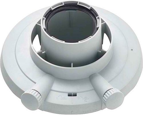 ADAPTATEUR 60/100 POUR ISOTWIN-THEMAFAST-THEMAPLUS-THEMA CONDENS AS BULEX