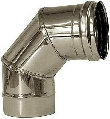 UNIFLOW COUDE 80MM 90° INOX