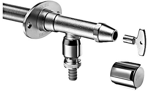 ROBINET DE FACADE ANTIGEL POLAR II SCHELL 1/2" 20-50CM