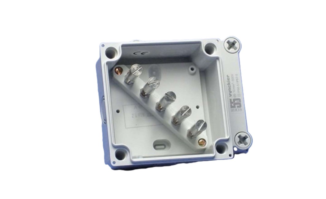 Boîte de dérivation équipée 10mm² avec 5 bornes de raccordement SEM551T ABB-Vynckier