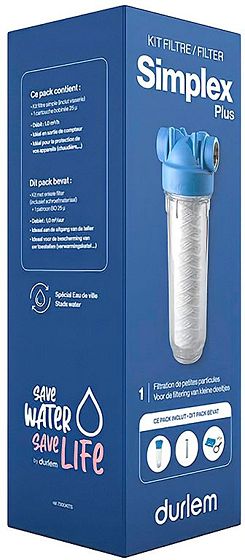 SIMPLEX FILTRE FIN POUR EAU DE VILLE DURLEM KIT