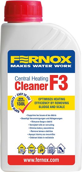 AGENT DE RINCAGE CHAUFFAGE CENTRAL F3 FERNOX 500ML