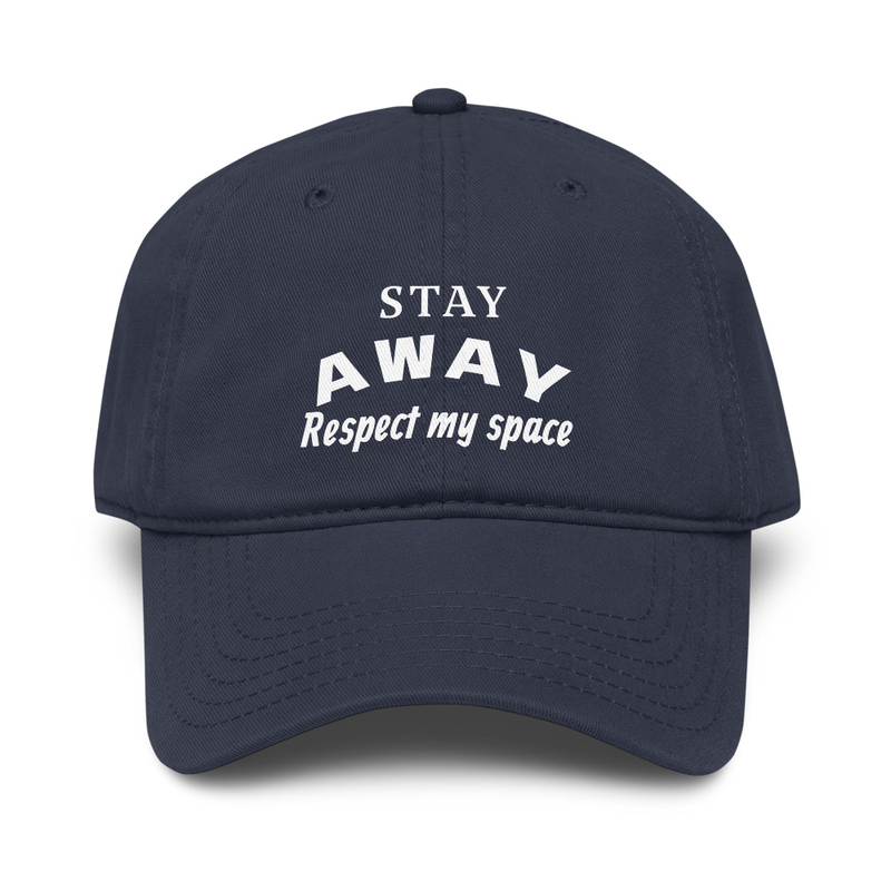 Gorra "stay away" - varios colores