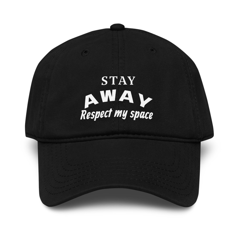 Gorra "stay away" - varios colores