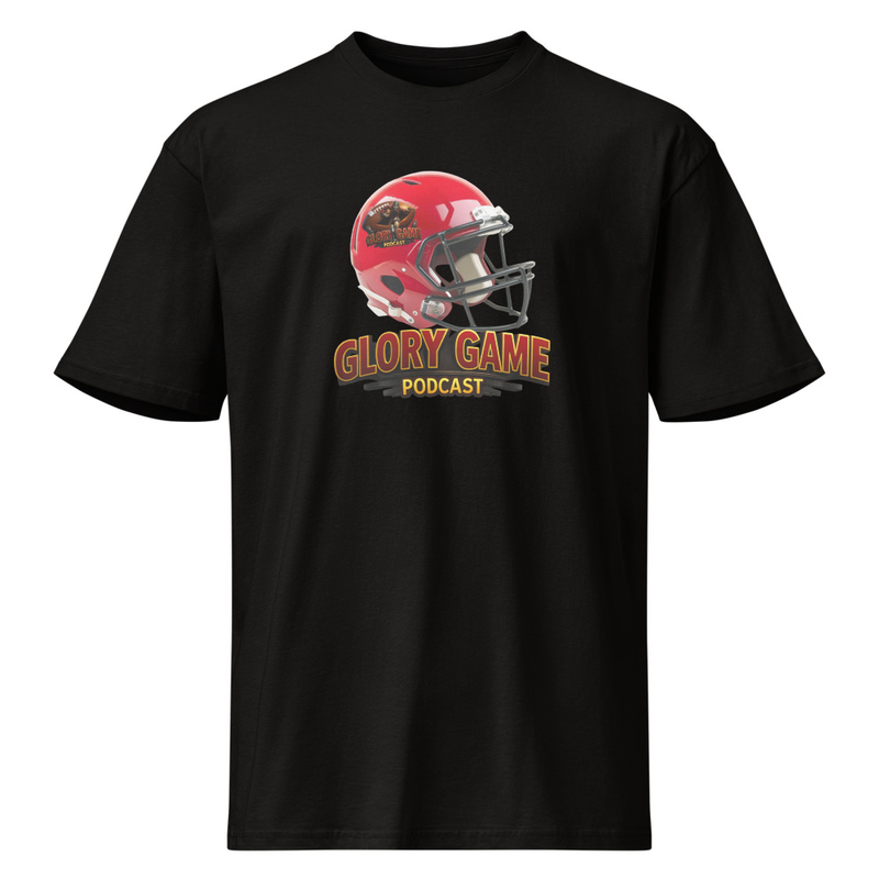 Cotton Heritage - "The Glory Game Podcast" - Helmet -  Men's Premium Short Sleeve Tee