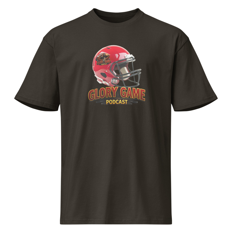 Cotton Heritage - "The Glory Game Podcast" - Helmet -  Men's Premium Short Sleeve Tee
