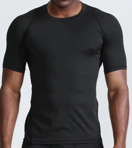 Men's Black Compression T-Shirt