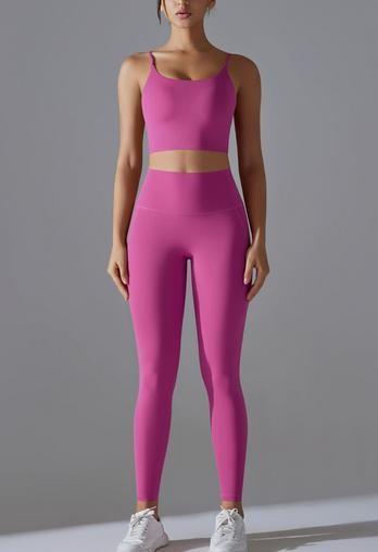 Women's Pink Activewear Set