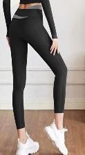 Women's Black High-Waisted Leggings