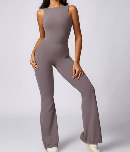 Sleeveless Stretch Jumpsuit