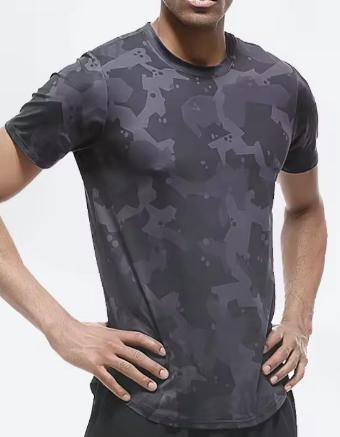 Men's Camo Athletic T-Shirt