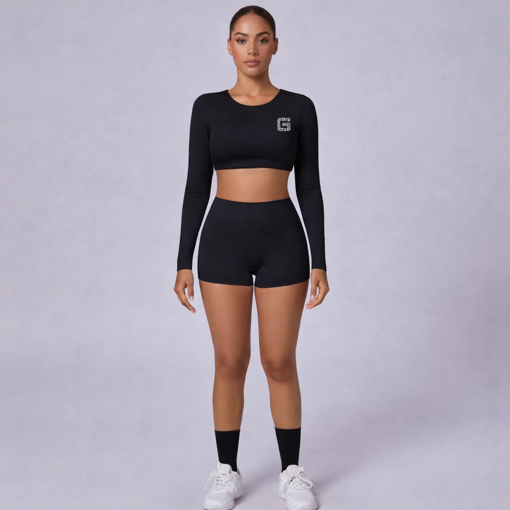 Vela Long Sleeve Crop Set