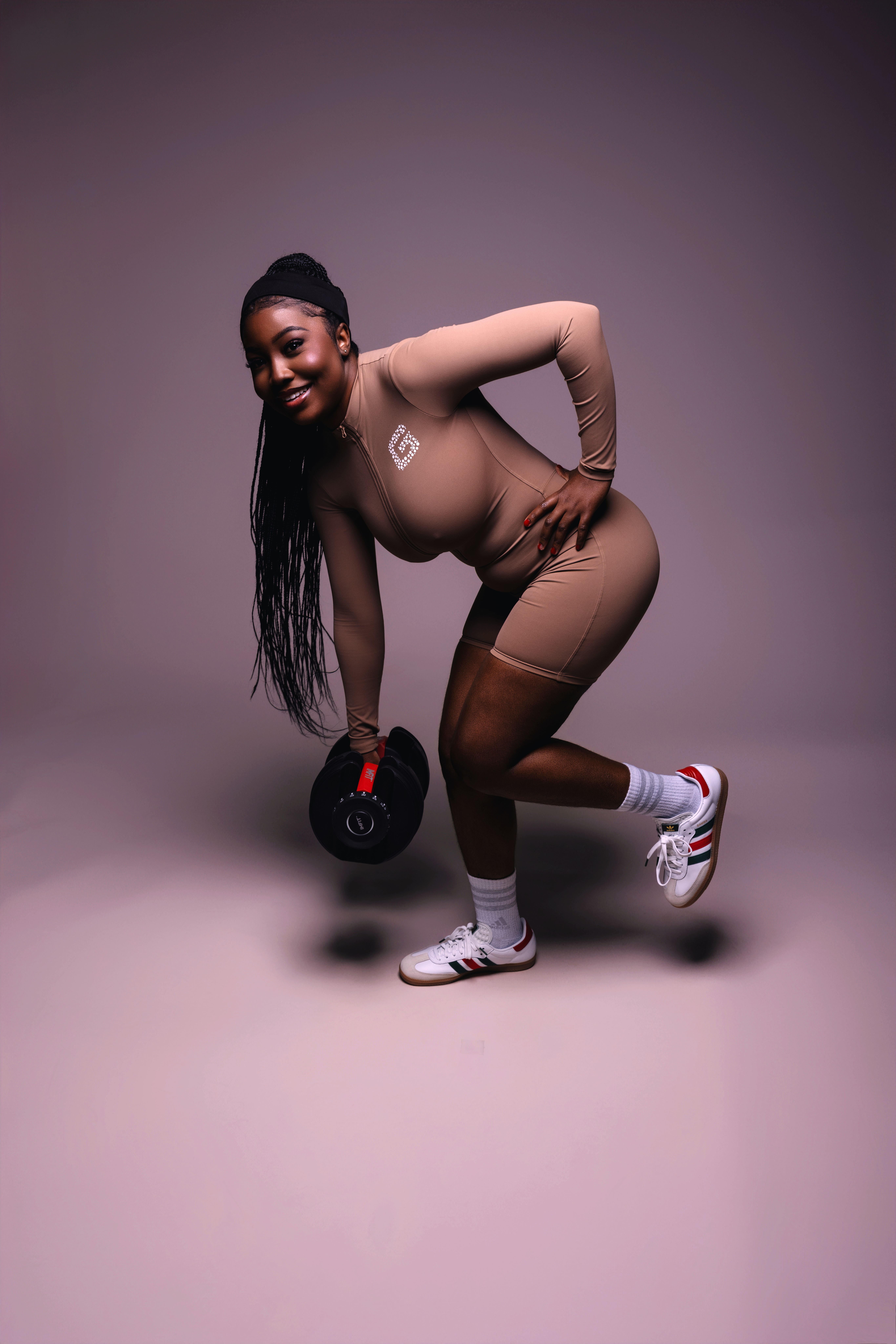 Hybrid Long Sleeve Zip-Up Romper