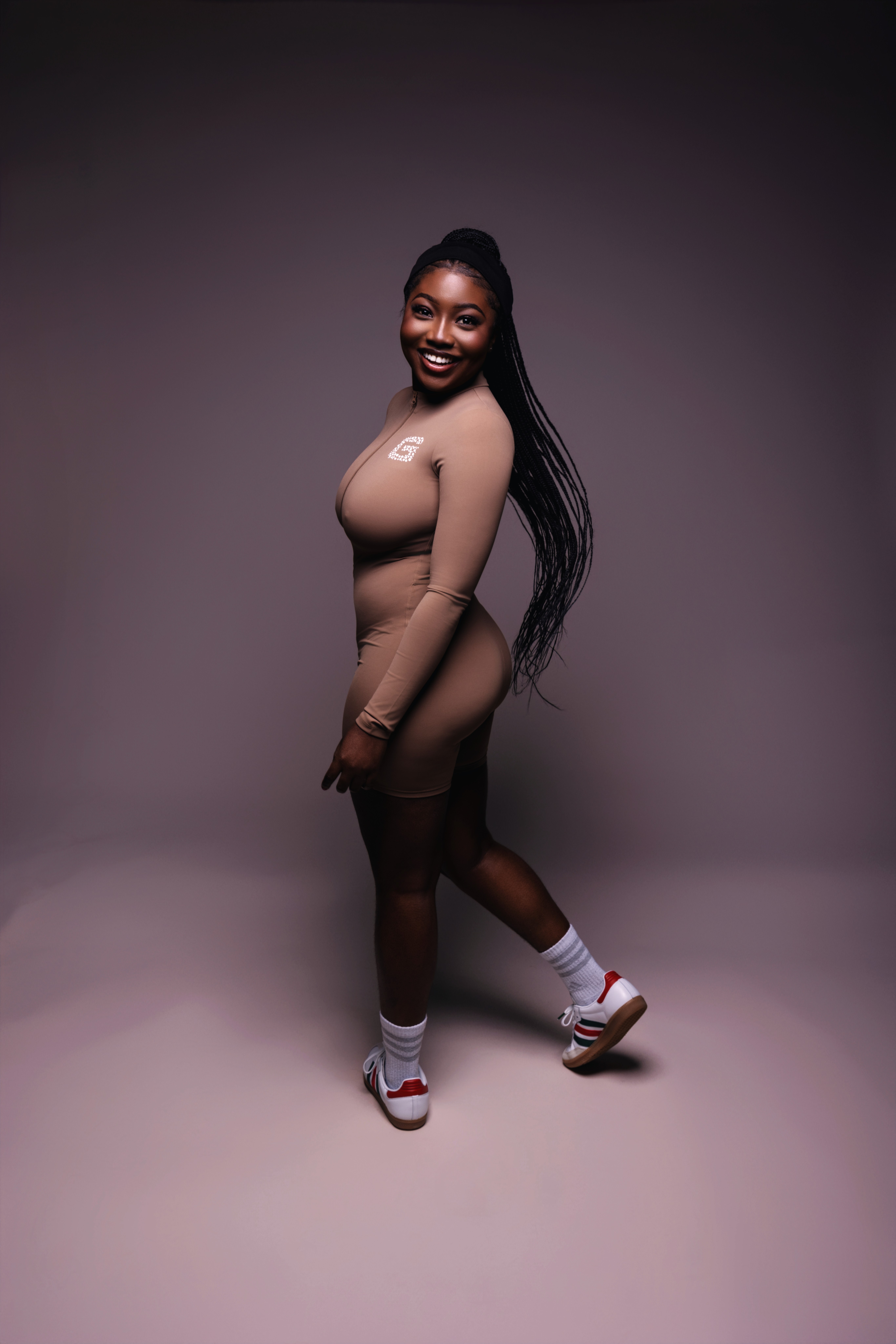 Hybrid Long Sleeve Zip-Up Romper