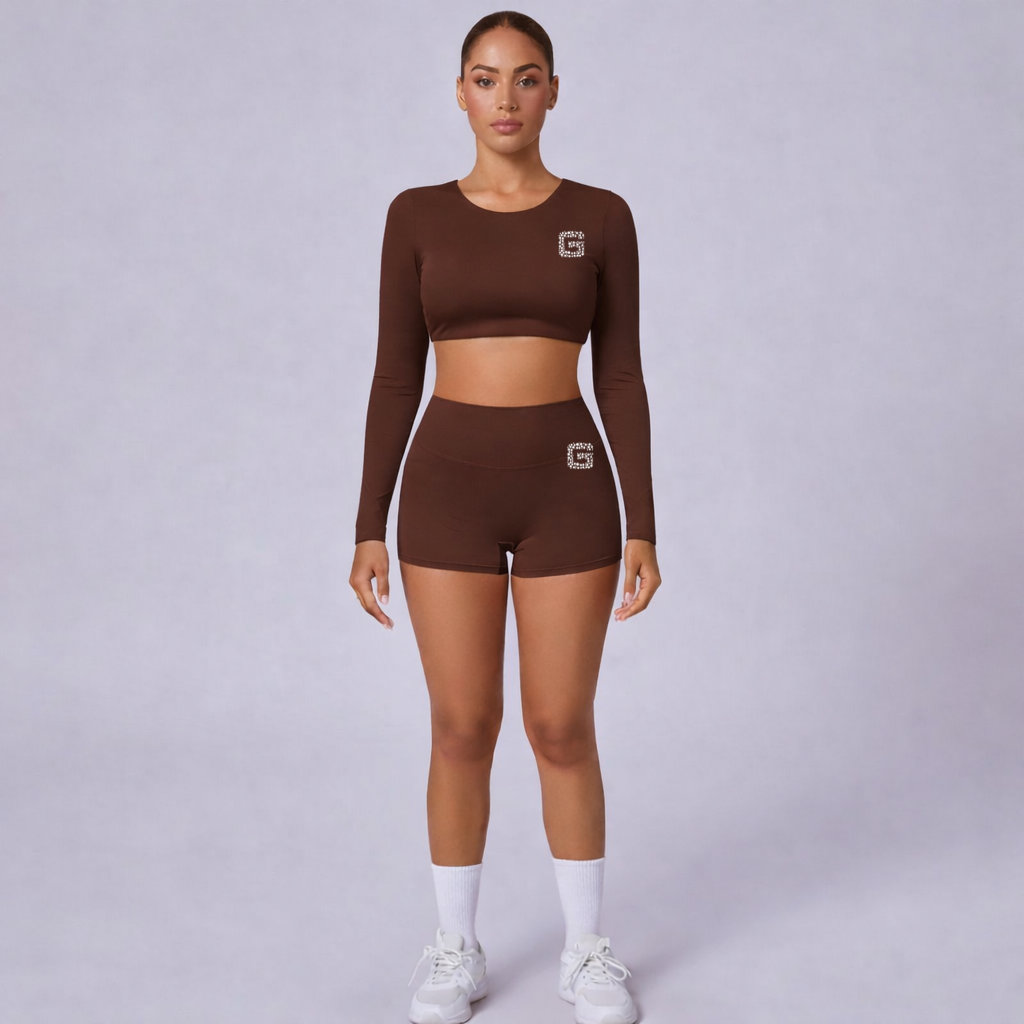 Vela Long Sleeve Crop Set