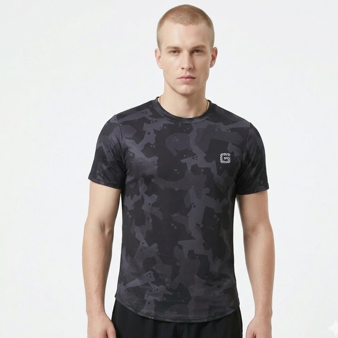 Men's Camouflage Graphic T-Shirt
