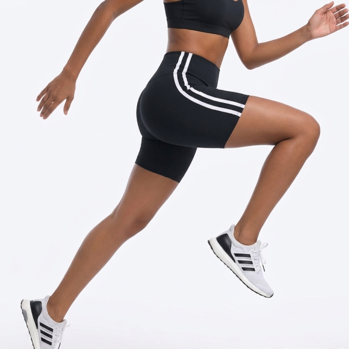 High-Waisted Athletic Shorts