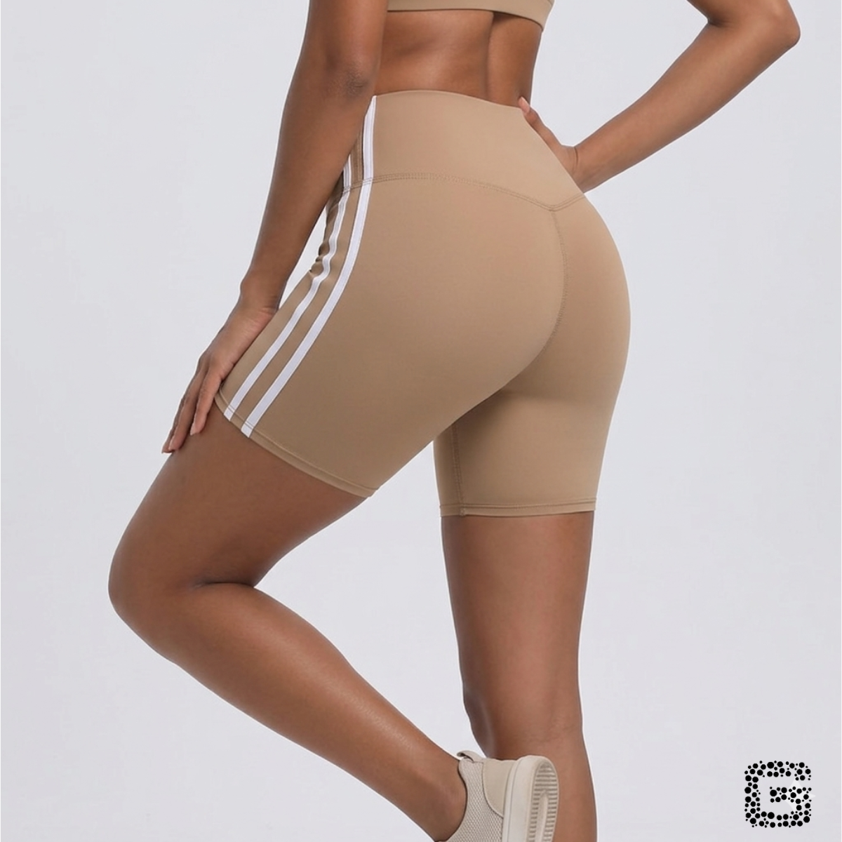 High-Waisted Athletic Shorts