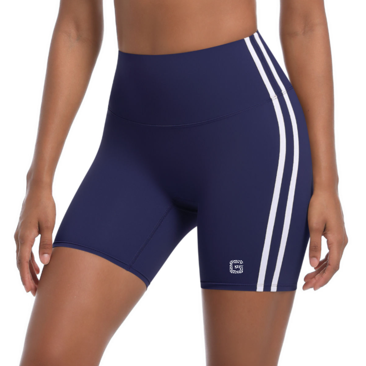 High-Waisted Athletic Shorts