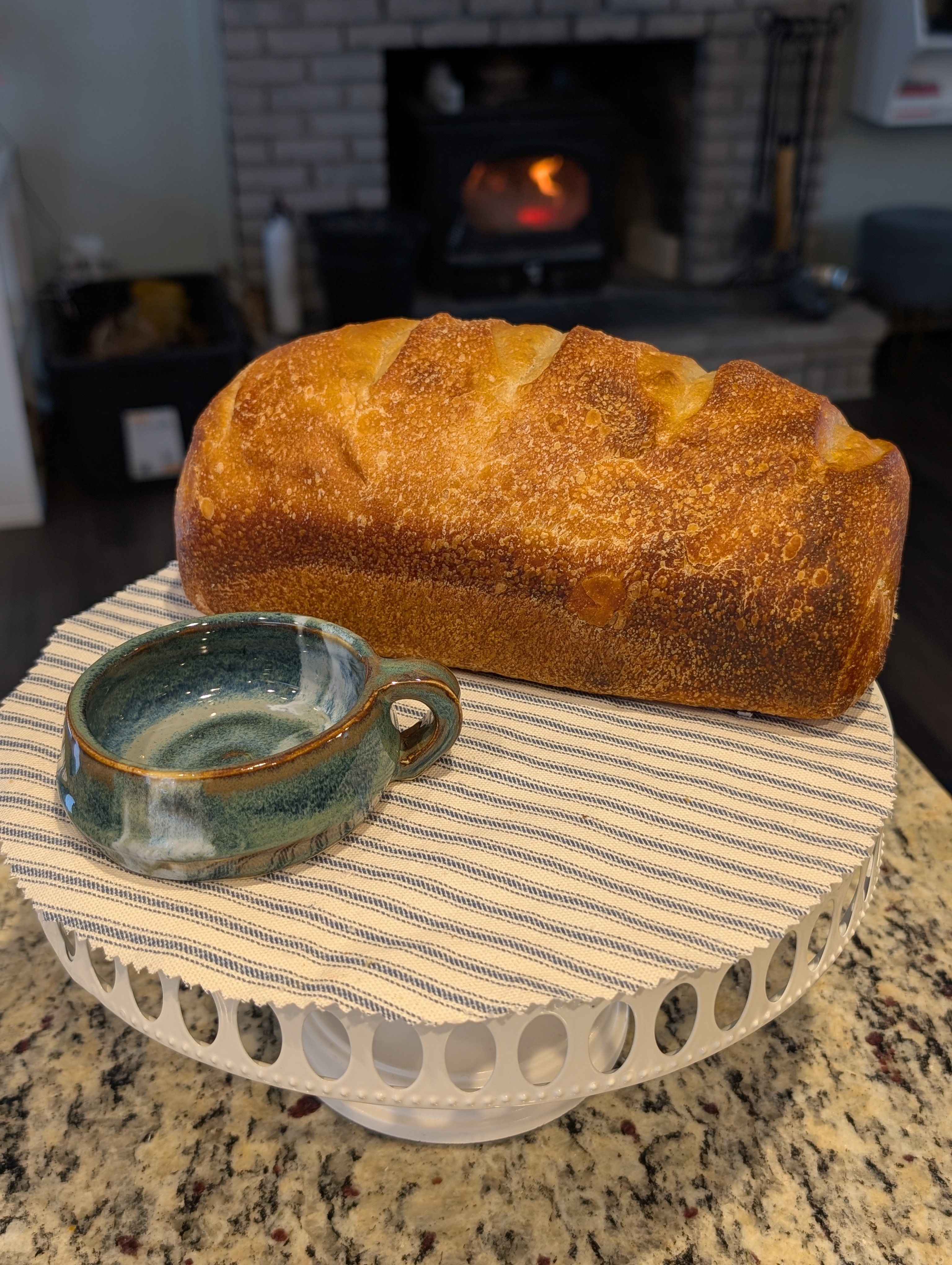 Traditional Artisan Sourdough Loaf