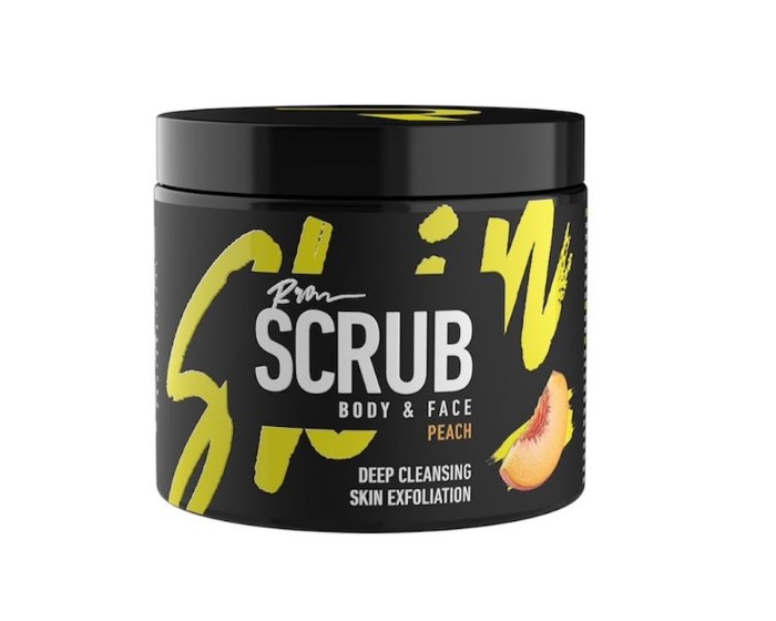 ROQVEL Gommage Corps & Visage à la Pêche 500ml