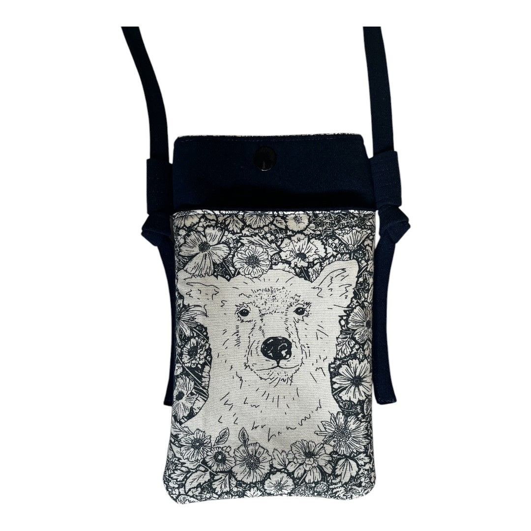 Bear Floral Crossbody Bag