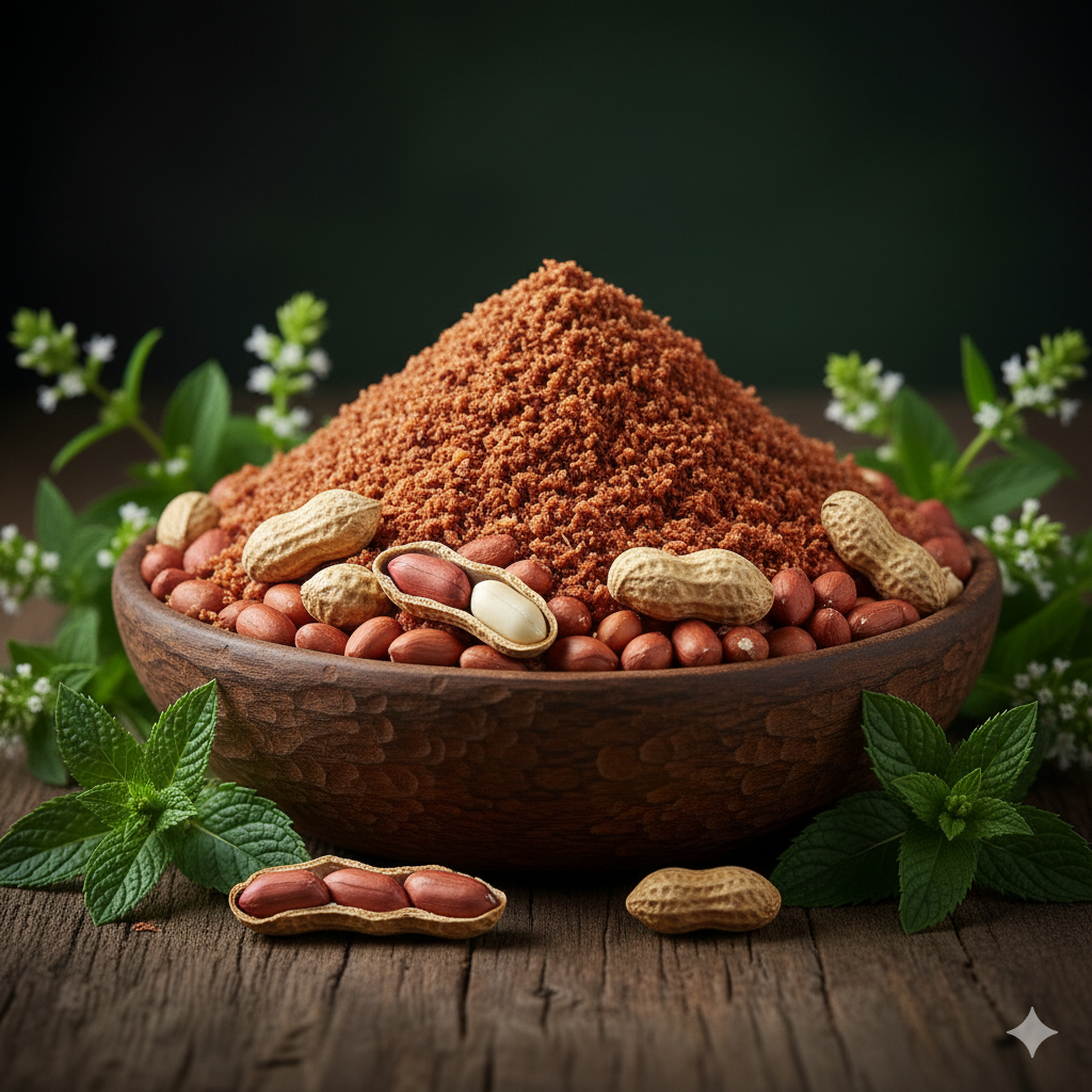 Ground Roasted Peanut Powder