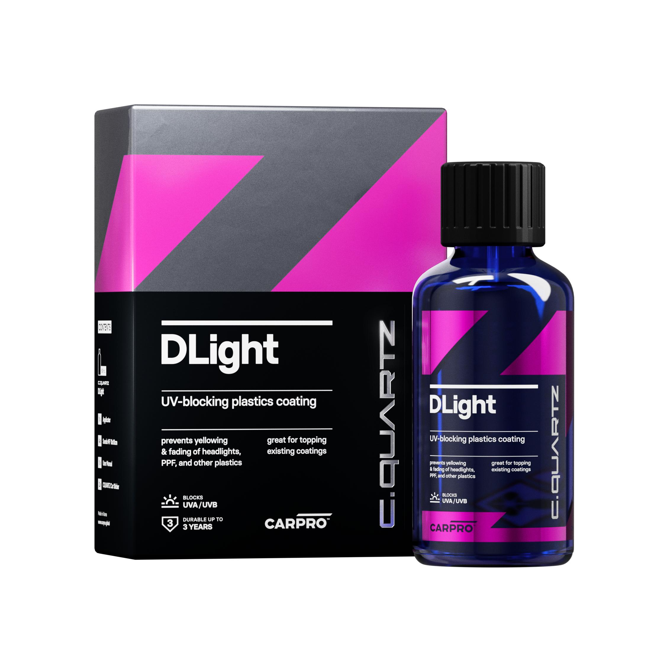 CarPro CQUARTZ DLight Anti-UV Coating 30ml