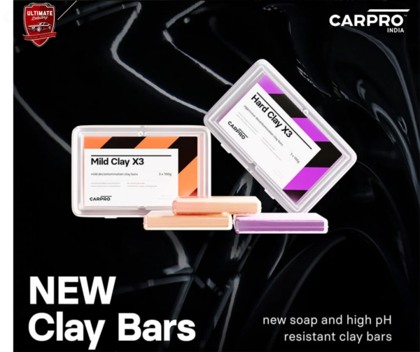 CarPro Claybar Set X3- HARD CLAY BARS( Set of 3)