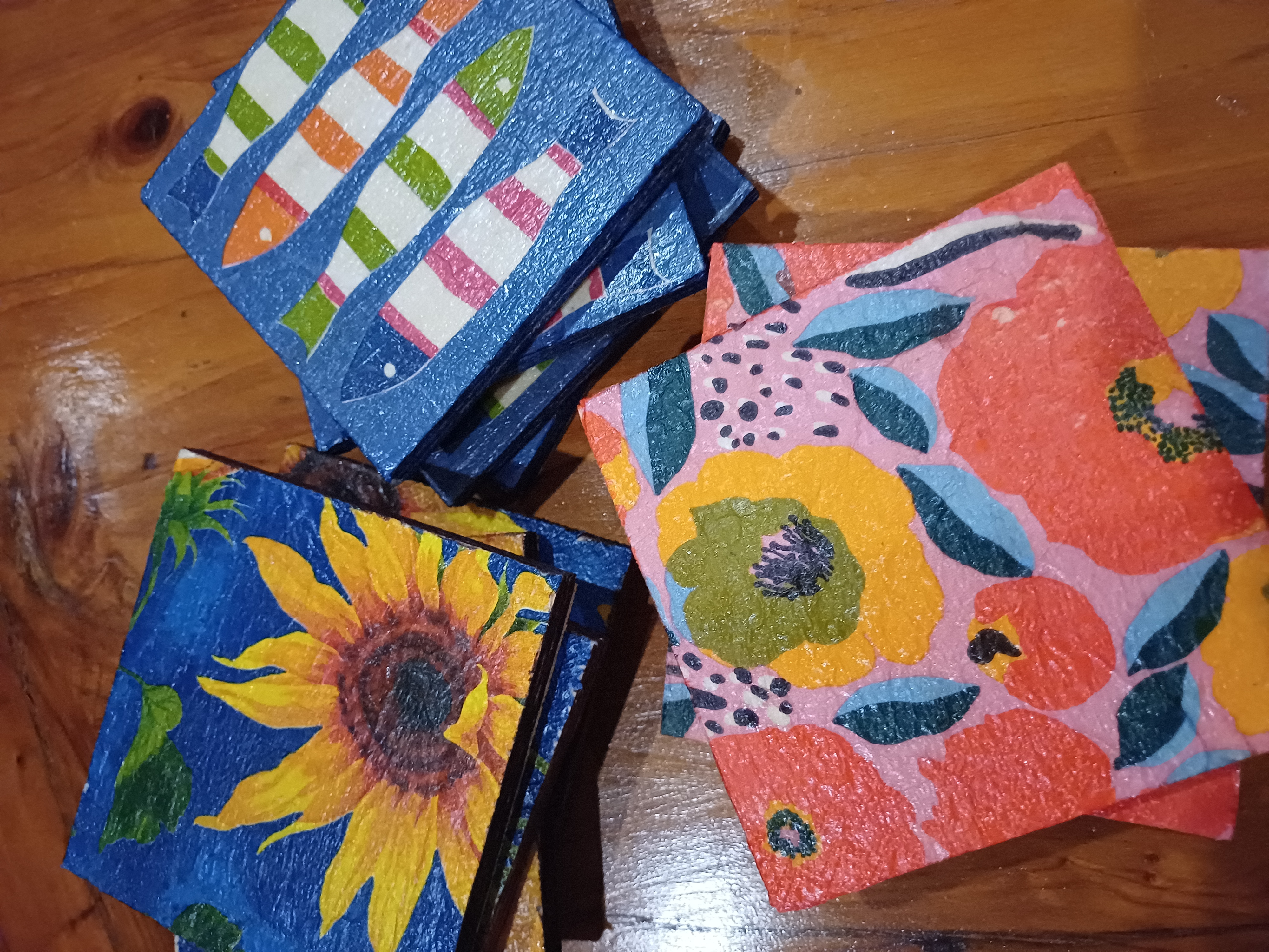 Decoupage Art Coasters
