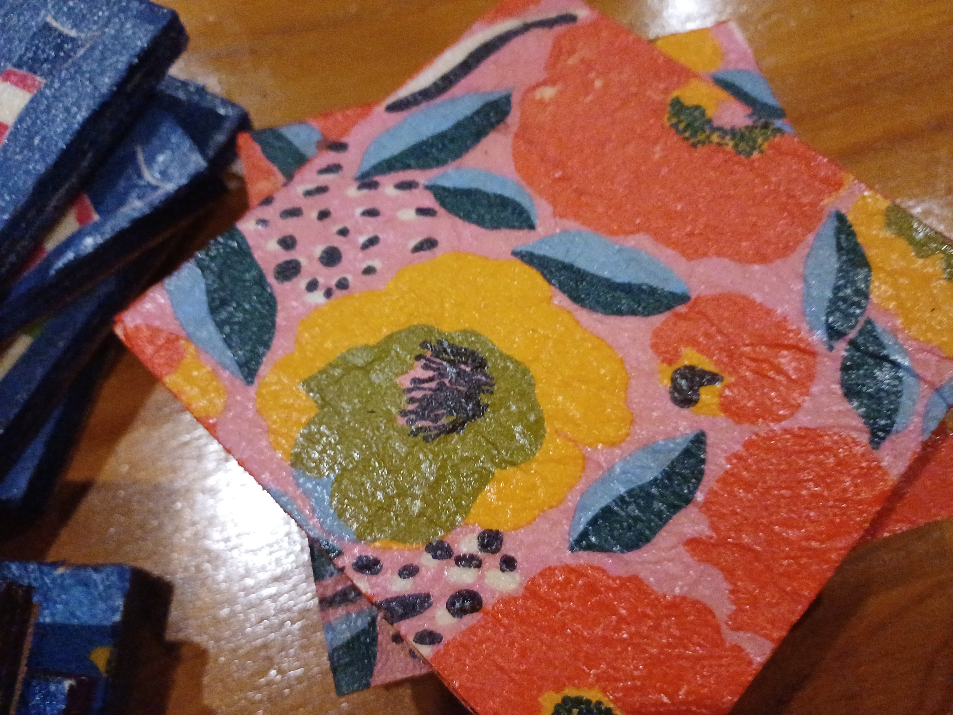 Decoupage Art Coasters