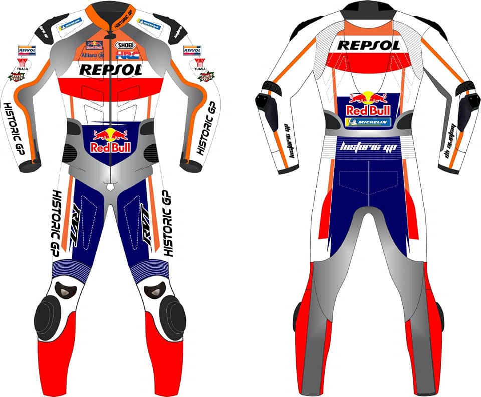 Repsol Racing Leather Suit
